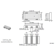 CSTCE_XK,村田陶瓷晶振,進口陶瓷貼片晶振