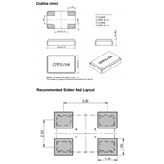 LFXTAL061633REEL,CFPX-104,5032mm,英國(guó)IQD進(jìn)口晶振